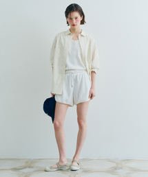 BENSIMON | TOWEL SWEAT SHORTS - WHITE(その他パンツ)