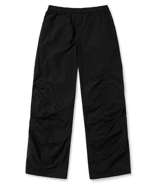 BROWNBREATH(ブラウンブレス)の「TAG NYLON SHIRRING PANTS - BLACK(その他パンツ・レディース・その他・L/XL/S/M)」の2枚目の写真