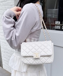 INGNI | エンブレム付キルティングショルダーバッグ(ショルダーバッグ)