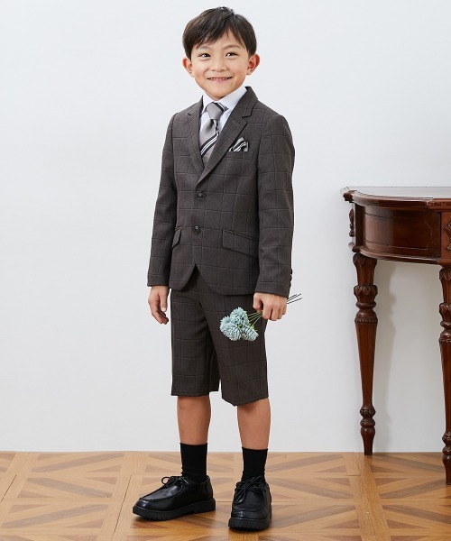 セール】【EAST BOY】フォーマルハーフパンツスーツ5点セット (120