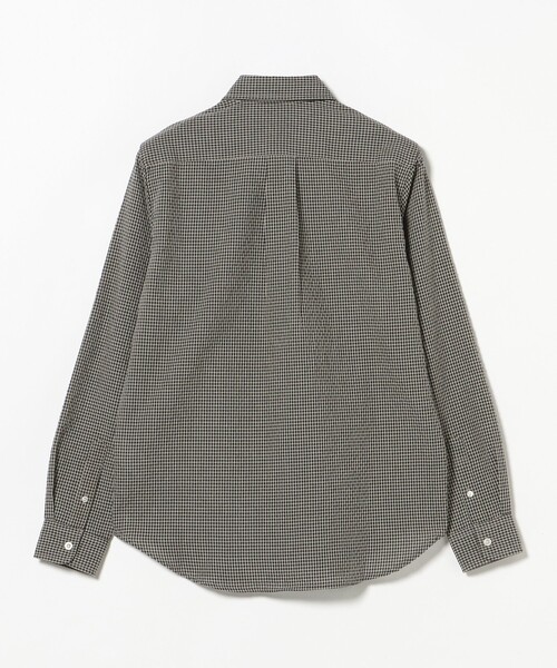 BEAMS HEART(ビームスハート)の「【6/18値下げ】コーヒ刺繍 シアーチェック シャツ(ユニセックス)(シャツ/ブラウス・メンズ・ブラック/ネイビー・XL/L/M/S)」の20枚目の写真