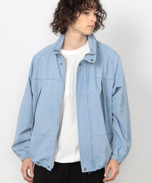 Purple&Yellow（パープルアンドイエロー）の「デニムバック刺繍ブルゾン（ブルゾン）」