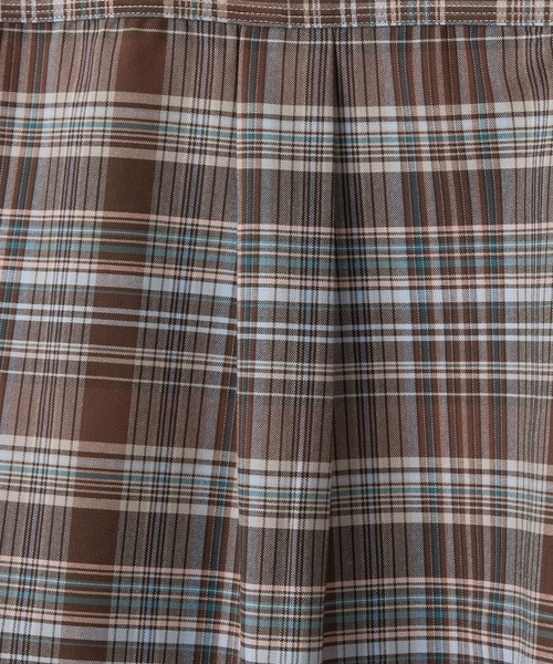 RAGEBLUE（レイジブルー）の「Oxford Tartan Check Button Down Shirts/チェック柄ボタンダウンシャツ（シャツ/ブラウス・メンズ・ダークブラウン/グリーン・MEDIUM/LARGE）」の7枚目の写真