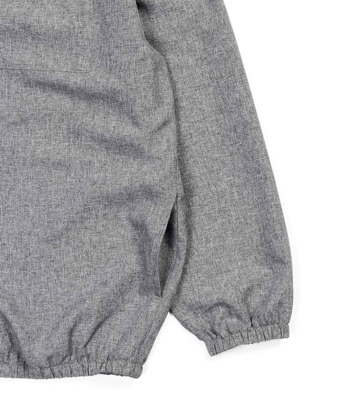 The DUFFER of ST.GEORGE(ザダファーオブセントジョージ)の「WOOL LIKE PO SHIRT:ウールライク プルオーバーシャツ シャツアウター(シャツ/ブラウス・メンズ・グレー/ブラック・MEDIUM/LARGE)」の13枚目の写真