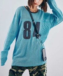 RNA | M2598 ナンバリングメッシュロンT(Tシャツ/カットソー)