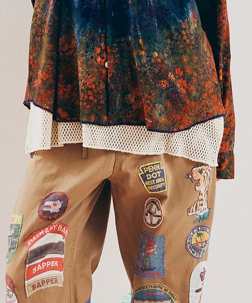 RNA（アールエヌエー）の「M2598 ナンバリングメッシュロンT（Tシャツ/カットソー・レディース・ライトブルー/ベージュ・MEDIUM）」の20枚目の写真