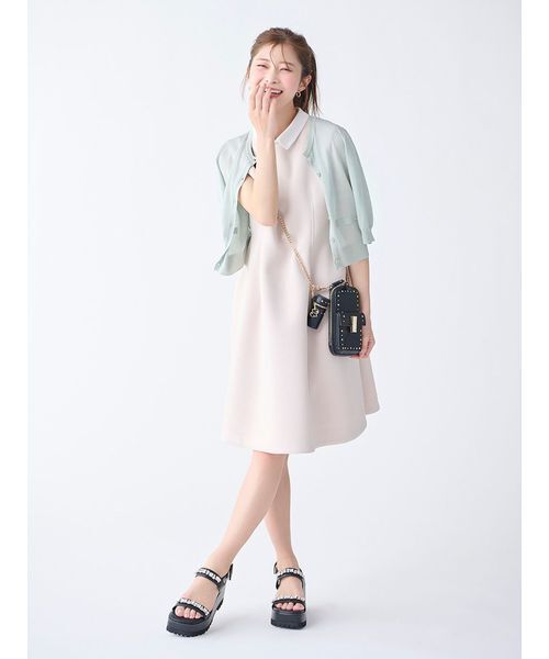 CELFORD(セルフォード)の「【リュタン】ビジュースタッズマルチショルダー(ショルダーバッグ・レディース・アイボリー/ブラック/ライトピンク・F)」の6枚目の写真