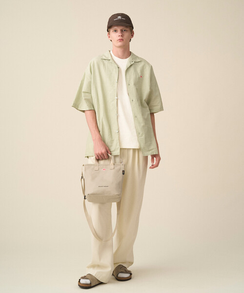 DANTON（ダントン）の「Cordura Canvas 2way Tote Bag〈PONT NEUF〉（ショルダーバッグ・レディース・ダークグレー/オレンジ/オフホワイト/ブラック/グレイッシュベージュ/ブルー系その他5・-）」の9枚目の写真