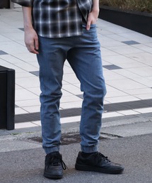 Toucan Surfing（トゥーカンサーフィン）の「【Toucan Surfing/トゥーカンサーフィン】ワンウォッシュ ストレッチ ウエストリブ ジョガーパンツ（その他パンツ）」