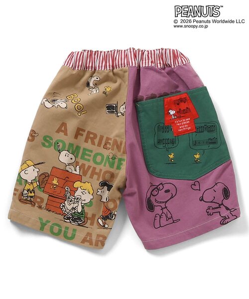 PEANUTS(ピーナッツ)の「PEANUTS GOOD OLDショーツ(その他パンツ・キッズ・ベージュ/チャコール・160/150/140/130/120/110/100/90/80)」の4枚目の写真