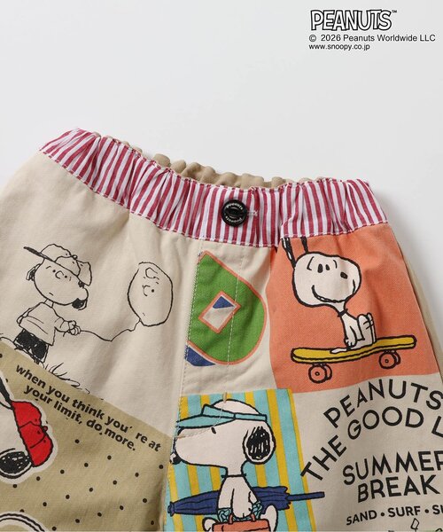 PEANUTS(ピーナッツ)の「PEANUTS GOOD OLDショーツ(その他パンツ・キッズ・ベージュ/チャコール・160/150/140/130/120/110/100/90/80)」の10枚目の写真