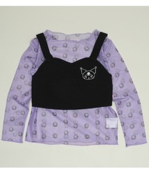 sanrio（サンリオ）の「サンリオ ビスチェ付シースルーロンT 1431K（Tシャツ/カットソー）」