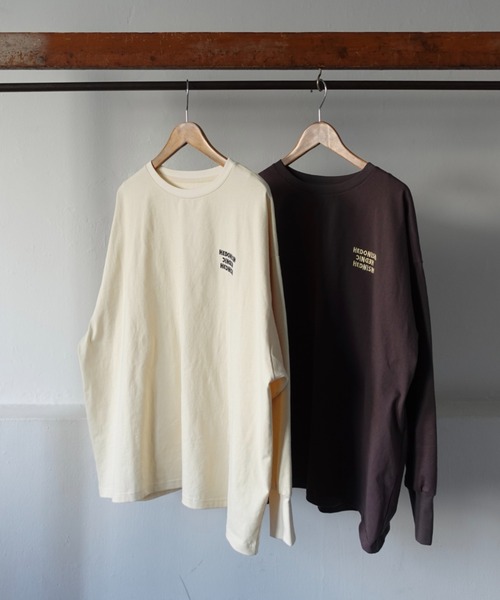 TEEN BOOP(ティーンブープ)の「エンブロイダリールーズロンTee(Tシャツ/カットソー・レディース・チャコールグレー/アイボリー・FREE)」の17枚目の写真