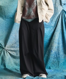 UNISEX》Frieren StripePrime-Wide Two-tuck Trousers/フリーレン