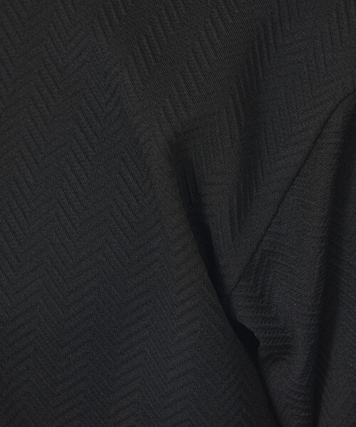 ABAHOUSE GRAY（アバハウスグレイ）の「ヘリンボーン ジャガード 長袖Tシャツ（Tシャツ/カットソー・メンズ・グレイッシュブルー/ホワイト/グレイッシュベージュ/ブラック・48/46）」の18枚目の写真