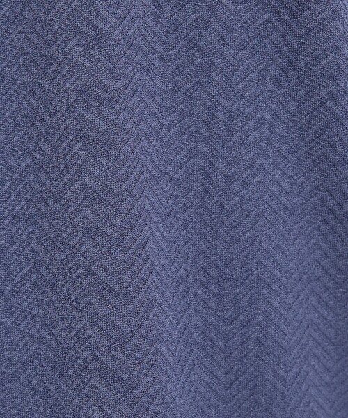 ABAHOUSE GRAY（アバハウスグレイ）の「ヘリンボーン ジャガード 長袖Tシャツ（Tシャツ/カットソー・メンズ・グレイッシュブルー/ホワイト/グレイッシュベージュ/ブラック・48/46）」の7枚目の写真