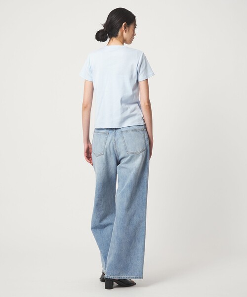 EMMEL REFINES（エメルリファインズ）の「＜EMMEL REFINES＞EM フライスクルーネック チビTシャツ（Tシャツ/カットソー・レディース・ワインレッド/ケリーグリーン/ライトブルー・FREE）」の20枚目の写真