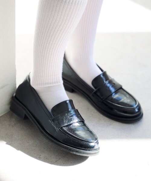 Kastane（カスタネ）の「シティローファー（ローファー・レディース・ブラック・36/38/37）」の2枚目の写真