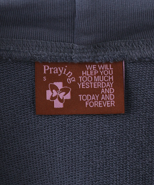 Oriens JOURNAL STANDARD(オリエンス ジャーナルスタンダード)の「【Praying/プレイング】 Hard Work Hoodie(パーカー・レディース・ネイビー・SMALL/MEDIUM)」の13枚目の写真