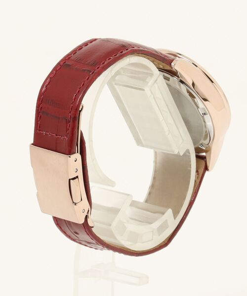 XC（クロスシー）の「xC クロスシー basic collection 光発電エコ・ドライブ クロノグラフ 限定モデル FB1405-15W（アナログ腕時計・レディース・レッド・FREE）」の13枚目の写真