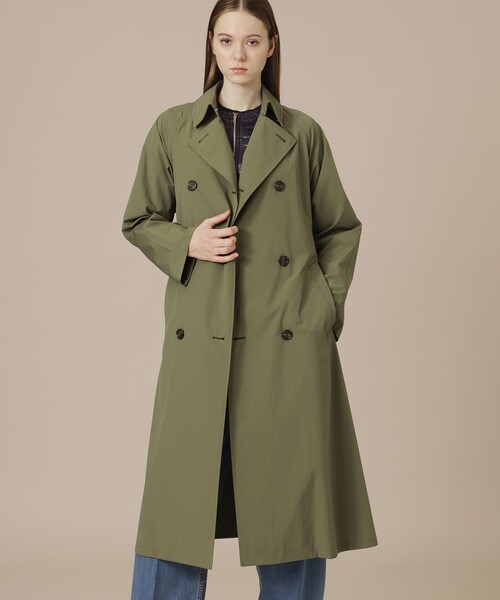 MACKINTOSH LONDON（マッキントッシュ ロンドン）の「コンフォータブルタスラントレンチコート（トレンチコート・レディース・ベージュ/カーキ・38）」の2枚目の写真