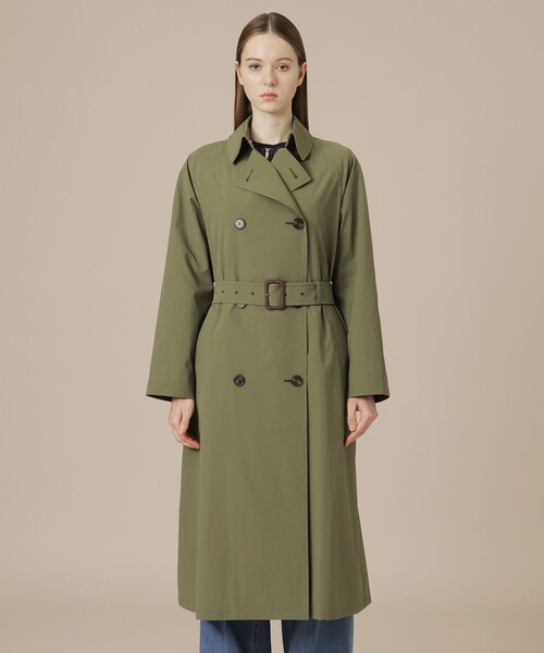 MACKINTOSH LONDON（マッキントッシュ ロンドン）の「コンフォータブルタスラントレンチコート（トレンチコート・レディース・ベージュ/カーキ・38）」の8枚目の写真