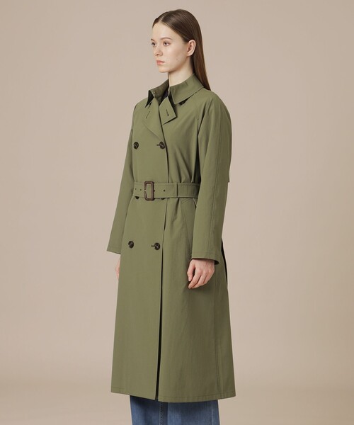 MACKINTOSH LONDON（マッキントッシュ ロンドン）の「コンフォータブルタスラントレンチコート（トレンチコート・レディース・ベージュ/カーキ・38）」の9枚目の写真