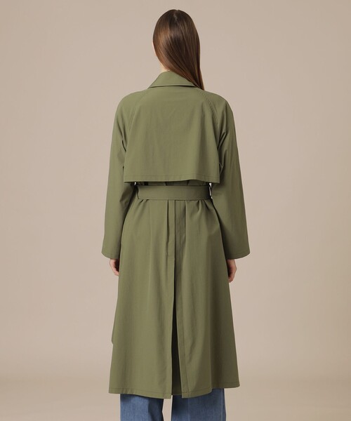 MACKINTOSH LONDON（マッキントッシュ ロンドン）の「コンフォータブルタスラントレンチコート（トレンチコート・レディース・ベージュ/カーキ・38）」の10枚目の写真