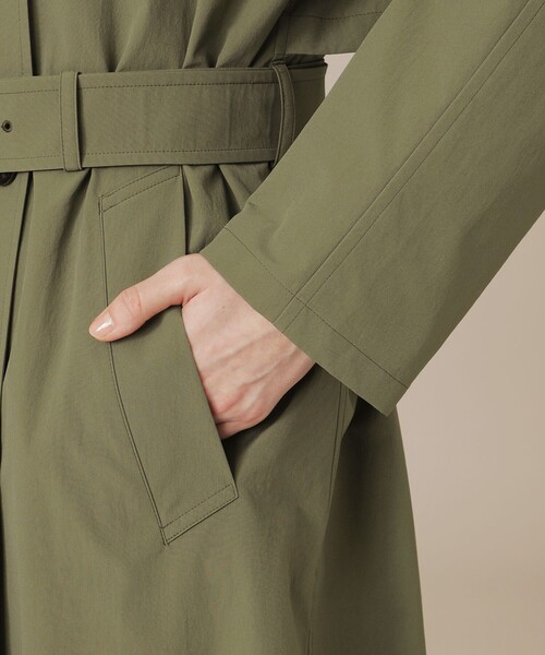 MACKINTOSH LONDON（マッキントッシュ ロンドン）の「コンフォータブルタスラントレンチコート（トレンチコート・レディース・ベージュ/カーキ・38）」の12枚目の写真