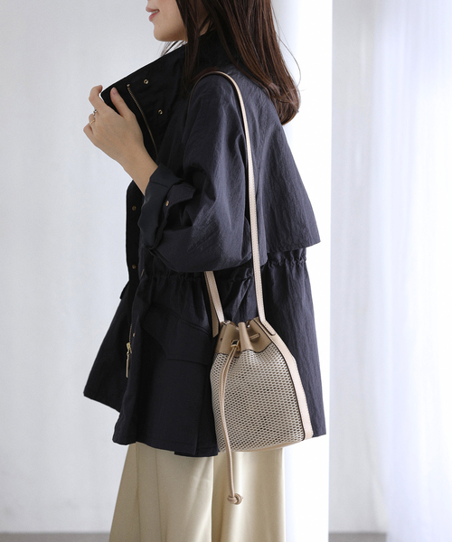 La TOTALITE（ラトータリテ）の「【洗える】ライトハーフブルゾン（その他アウター・レディース・アイボリー/ブルー/ネイビー・FREE）」の18枚目の写真