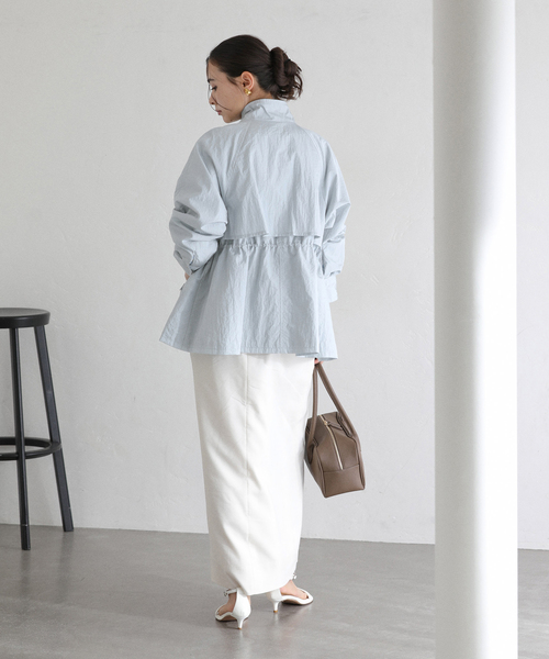 La TOTALITE（ラトータリテ）の「【洗える】ライトハーフブルゾン（その他アウター・レディース・アイボリー/ブルー/ネイビー・FREE）」の21枚目の写真