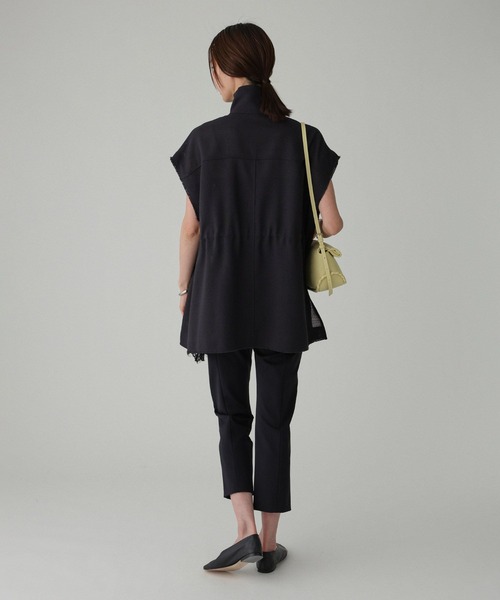 BABYLONE（バビロン）の「【多機能素材】リネンライクミリタリージレ（ベスト・レディース・チャコール/ベージュ・フリー）」の10枚目の写真