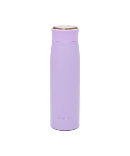 Francfranc(フランフラン)の「マット ステンレスボトル 500ml パープル 水筒 マイボトル(水筒・レディース・パープル・FREE)」の1枚目の写真