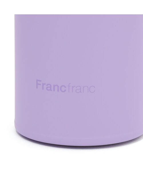 Francfranc(フランフラン)の「マット ステンレスボトル 500ml パープル 水筒 マイボトル(水筒・レディース・パープル・FREE)」の3枚目の写真