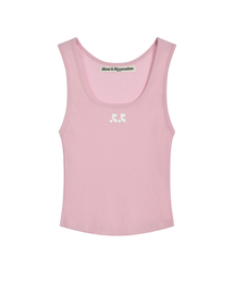 Rest&Recreation（レストアンドレクリエーション）の「SHORT TANK TOP - PINK（Tシャツ/カットソー）」