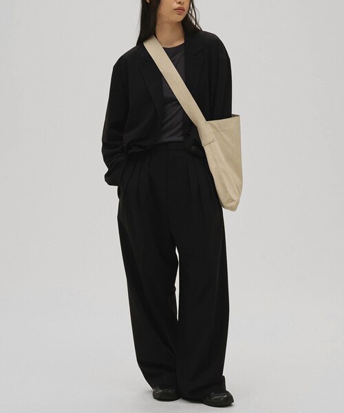 TODAYFUL(トゥデイフル)の「【TODAYFUL/トゥデイフル】Useful Shoulder Bag/ユースフルショルダーバッグ(ショルダーバッグ・レディース・ブラウン/ブラック/アイボリー・FREE)」の6枚目の写真
