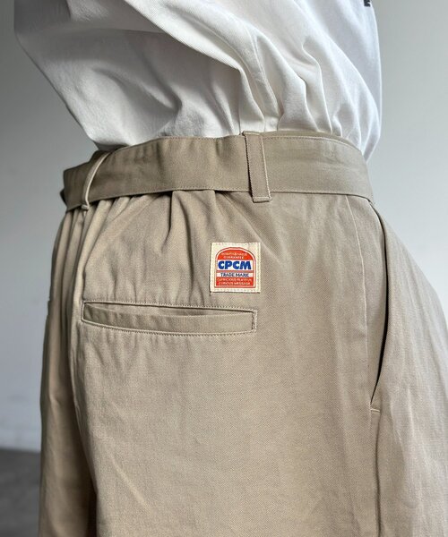CPCM(シーピーシーエム)の「クロスタックベルト付きチノパンツ(その他パンツ・レディース・ブラック/ベージュ/チャコールグレー・LARGE/MEDIUM)」の11枚目の写真