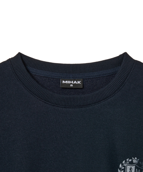 MIHAK(ミハク)の「アイビーリーグトラックラインスウェットシャツ(NAVY)(スウェット・メンズ・その他・1/2/3)」の8枚目の写真