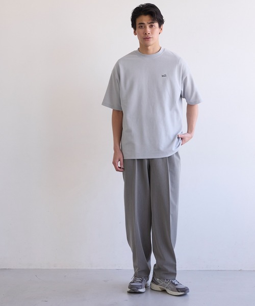 coca（coca）（コカ）の「梳毛ライクスラックスパンツ（スラックス・メンズ・ブラック/グレー・XL/M/L）」の8枚目の写真