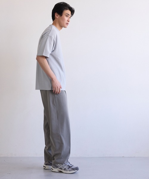 coca（coca）（コカ）の「梳毛ライクスラックスパンツ（スラックス・メンズ・ブラック/グレー・XL/M/L）」の9枚目の写真