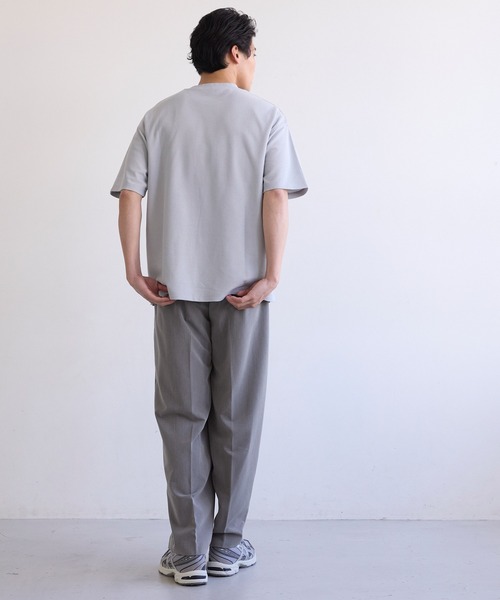 coca（coca）（コカ）の「梳毛ライクスラックスパンツ（スラックス・メンズ・ブラック/グレー・XL/M/L）」の11枚目の写真