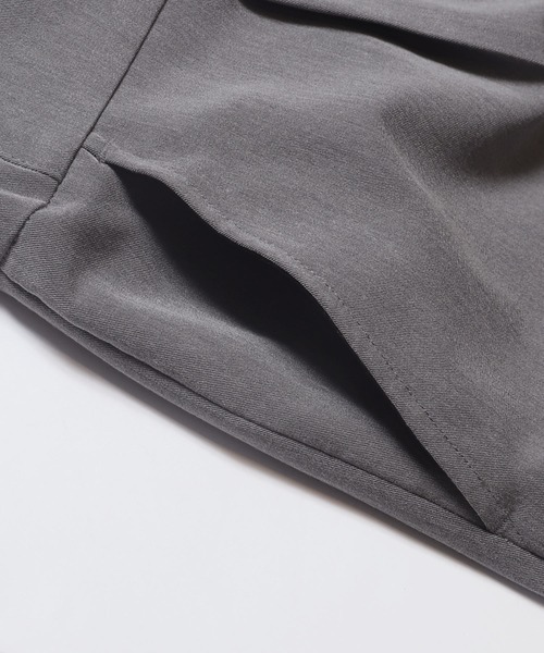 coca（coca）（コカ）の「梳毛ライクスラックスパンツ（スラックス・メンズ・ブラック/グレー・XL/M/L）」の14枚目の写真