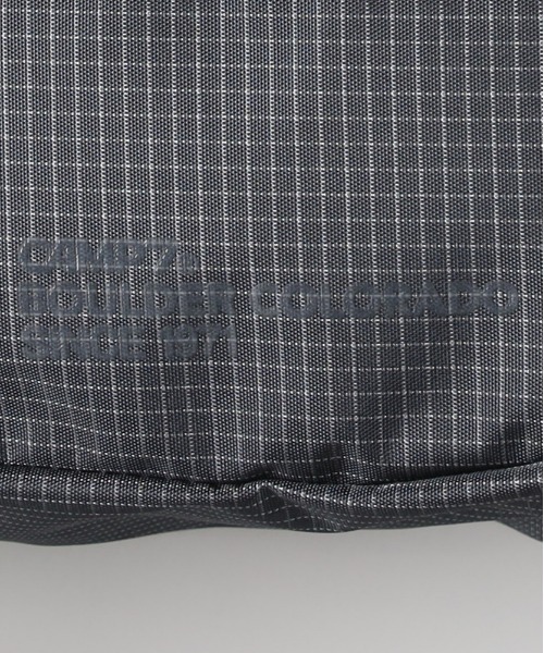 CAMP7（キャンプセブン）の「【CAMP7】リップストップナイロンウエストバッグ (収納力 / 軽量 / アクティブ / スタイリッシュ)（ボディバッグ/ウエストポーチ・メンズ・グレー/ブラック・ONE SIZE）」の5枚目の写真