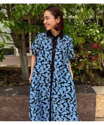 LE CIEL BLEU(ルシェルブルー)の「シアージャカードドレス Sheer Jacquard Dress(ワンピース)」