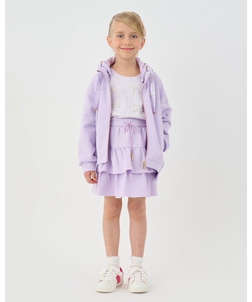 ラメダンボールニットパーカ（パーカー）｜kate spade new york kids