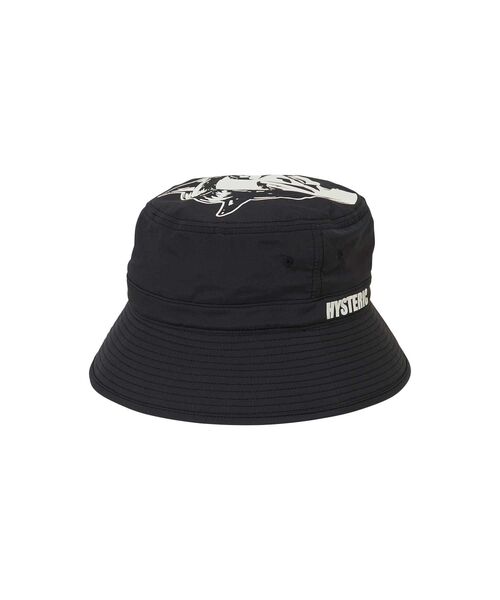 HYSTERIC GLAMOUR(ヒステリックグラマー)の「SEE NO EVIL アドベンチャーハット(ハット・メンズ・ブラック/ネイビー・FREE)」の8枚目の写真