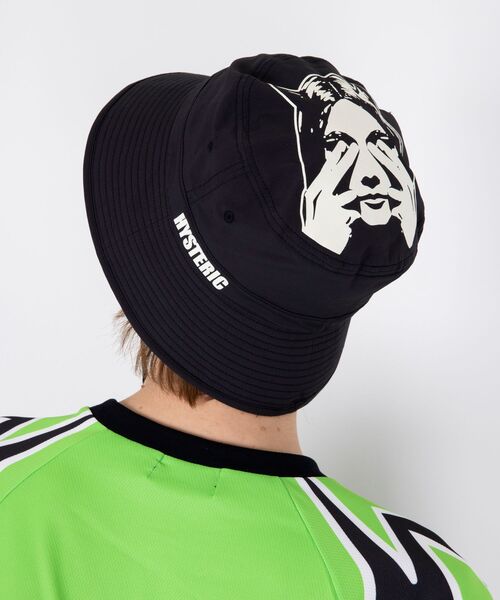 HYSTERIC GLAMOUR(ヒステリックグラマー)の「SEE NO EVIL アドベンチャーハット(ハット・メンズ・ブラック/ネイビー・FREE)」の12枚目の写真