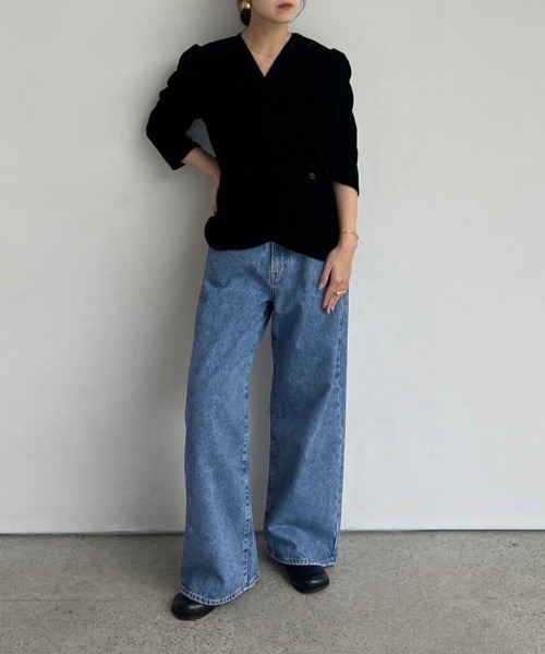 anuke(アンヌーク)の「anuke Ecoleather Heel Slip-ons エコレザーヒールスリッポン/62521021(スリッポン・レディース・ブラック・36/37/38)」の18枚目の写真
