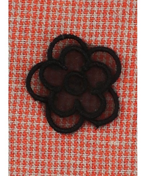 COEL(コエル)の「モチーフリネンシャツ(シャツ/ブラウス・レディース・ブラック/オレンジ・FREE)」の14枚目の写真