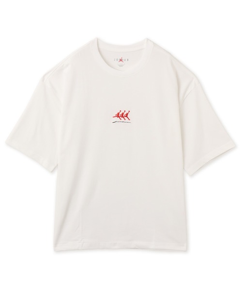 JORDAN BRAND（ジョーダンブランド）の「JORDAN BRAND M J FLT GFX OVSZ SS CREW / ジョーダン ブランド ジョーダン FLT GFX OVSZ ショートスリーブ クルー / NIKE【SP】（Tシャツ/カットソー・メンズ・ホワイト/ブラック・XXL/XL/L/M/S）」の2枚目の写真
